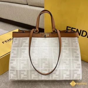 Túi xách Fendi nữ Peekaboo X-tote trắng 102602 cao cấp