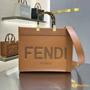 Túi xách Fendi nữ Tote Sunshine Medium màu đen 8BH386