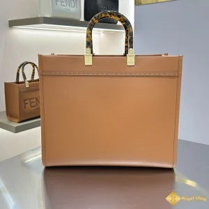 Túi xách Fendi nữ Tote Sunshine Medium màu đen 8BH386 11