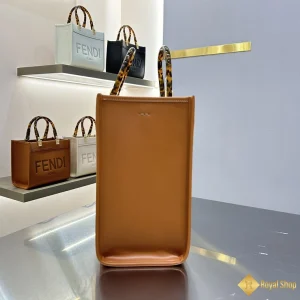 Túi xách Fendi nữ Tote Sunshine Medium màu đen 8BH386 chính hãng