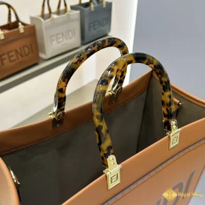 Túi xách Fendi nữ Tote Sunshine Medium màu đen 8BH386 giá rẻ