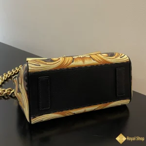 Túi xách Fendi x Versace nữ Fendace La Medusa đen DBFI039 11