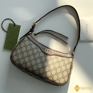 Túi xách Gucci nữ Ophidia small shoulder bag nâu 735145 chính hãng