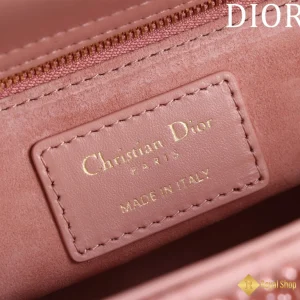 Túi xách nữ Dior Lady M053851 màu hồng hot