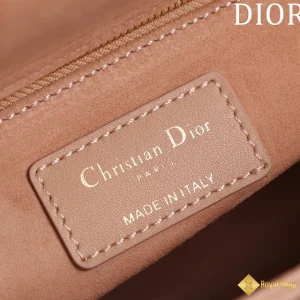 Túi xách nữ Dior Lady màu hồng M0565 like auth