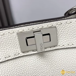 Túi xách nữ Fendi Peekaboo màu trắng 327M105 11