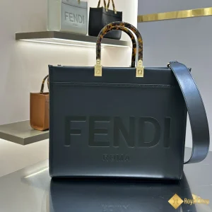 Túi xách nữ Fendi Sunshine Medium màu đen 8BH386