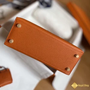 Túi xách nữ Hermes Kelly 25cm Orange hot