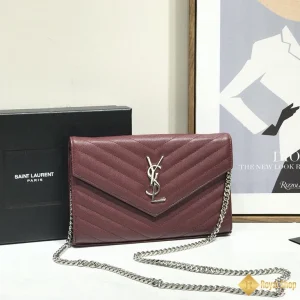 Túi xách nữ YSL 23cm màu đỏ 360452 đẹp