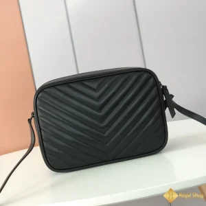 Túi xách nữ YSL Lou bag logo màu đen 505730 cao cấp