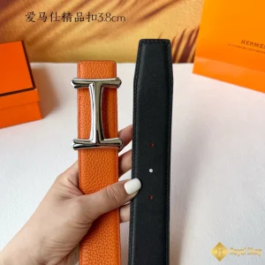 cận cảnh Thắt lưng Hermes nam Togo BHM101217SV