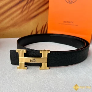 cận cảnh Thắt lưng Hermes nam bản 3.8cm BHM101223SV