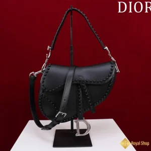 cận cảnh Túi nữ Dior Saddle màu nâu M0446