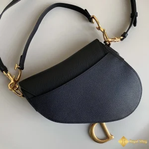 chi tiết Túi nữ Dior Saddle Bag with Strap màu đen M0455