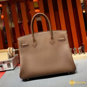 chi tiết Túi nữ Hermes 30 Birkin màu nâu