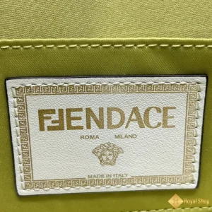 chi tiết Túi nữ Versace by Fendi Fandace Baguatte trắng 102625