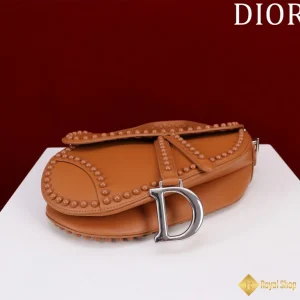 chi tiết Túi xách Dior nữ Saddle màu nâu M0446