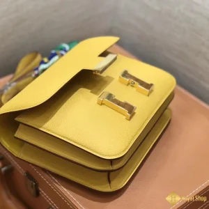 chi tiết Túi xách Hermes nữ Constance 18cm 23cm Epsom màu vàng