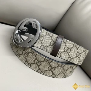 địa chỉ mua Thắt lưng Gucci nam Supreme màu xám BGC101208SV