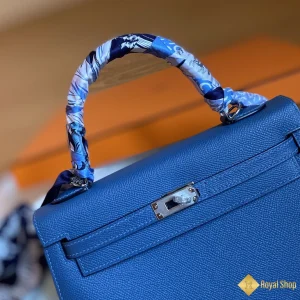 địa chỉ mua Túi nữ Hermes Kelly 25cm màu xanh R2