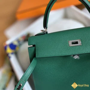 địa chỉ mua Túi nữ Hermes Kelly 25cm màu xanh lá U4