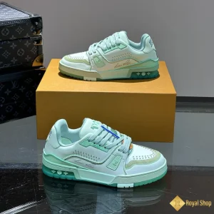 hình ảnh Giày LV unisex Trainer Sneaker xanh lá 102701