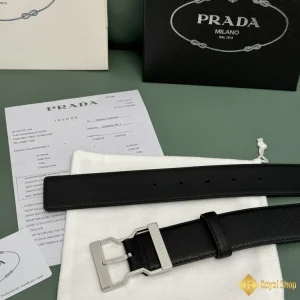 hình ảnh Thắt lưng Prada nam đẹp 2024 BPR101210SV