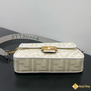 hình ảnh Túi Fendi nữ Baguette màu trắng 56899B89