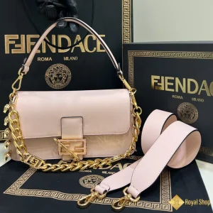 hình ảnh Túi Versace by Fendi nữ Fandace Baguatte hồng 102623