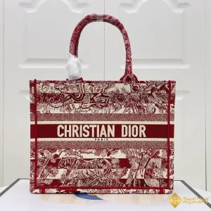 hình ảnh Túi nữ Dior Book Tote màu đỏ DR101601