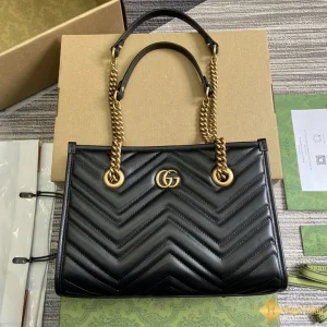 hình ảnh Túi nữ Gucci GG Marmont small tote màu đen 779727