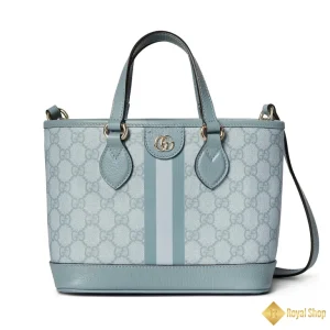 hình ảnh Túi xách Gucci nữ Ophidia mini tote bag xanh 811716