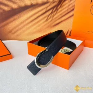 shop bán Thắt lưng Hermes nam màu đen bản 3.8cm BHM101214SV