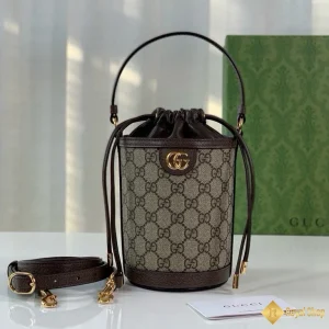 shop bán Túi Gucci nữ Ophidia mini bucket màu nâu 760199