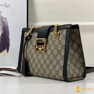 shop bán Túi nữ Gucci Padlock shoulder viền đen 498156