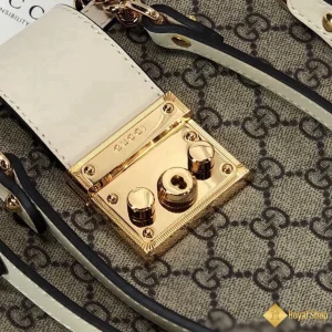 shop bán Túi nữ Gucci Padlock small shoulder viền trắng 498156