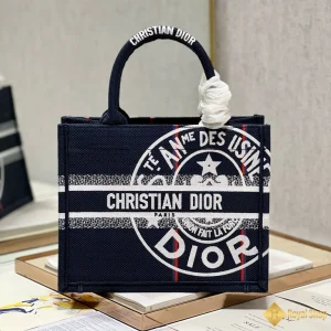 shop bán Túi xách Dior nữ Mini Book Tote màu đen 1265