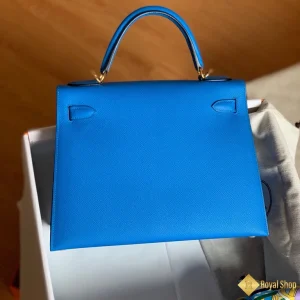 shop bán Túi xách Hermes nữ Kelly 28cm Blue Hydra T7