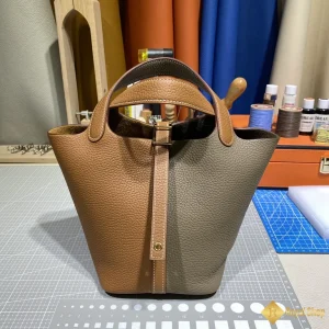 shop bán Túi xách Hermes nữ Picotin 18cm nâu