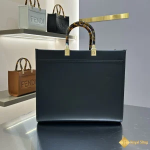 shop bán Túi xách nữ Fendi Sunshine Medium màu đen 8BH386