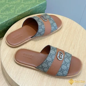 Dép Gucci nam canvas nâu canvas CKG4128 đẹp