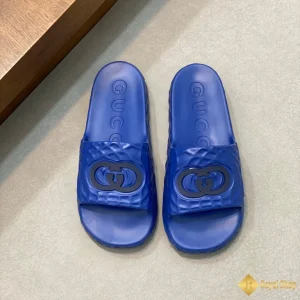 Dép Gucci nam slide xanh da trời CKG4175