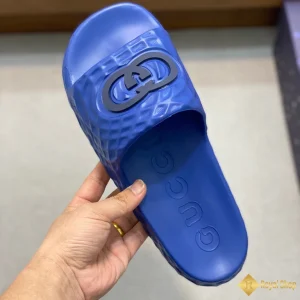 Dép Gucci nam slide xanh da trời CKG4175 siêu cấp