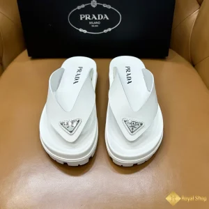 Dép tông Prada nam màu trắng CKP4156