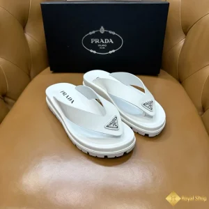 Dép tông Prada nam màu trắng CKP4156 HCM