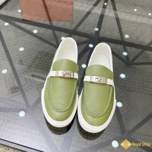 Giày Hermes nam sneaker Slip-on green CKH41257 like auth