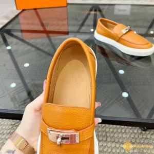 Giày Hermes nam sneaker Slip-on màu cam CKH41259 2024