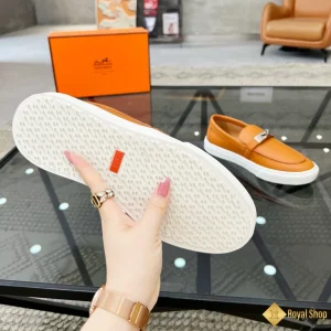 Giày Hermes nam sneaker Slip-on màu cam CKH41259 siêu cấp