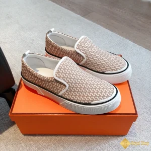 Giày Hermes nam sneaker Slip-on màu nâu CKH41264