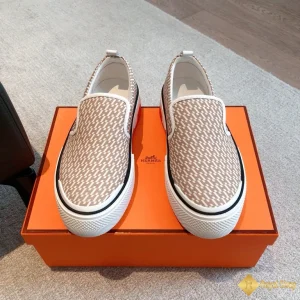 Giày Hermes nam sneaker Slip-on màu nâu CKH41264 HCM